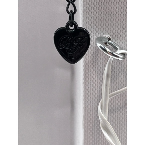 Betsey Johnson Dark Forest Triple Strand Gunmetal Necklace Fox Rabbit Charms - Picture 10 of 16